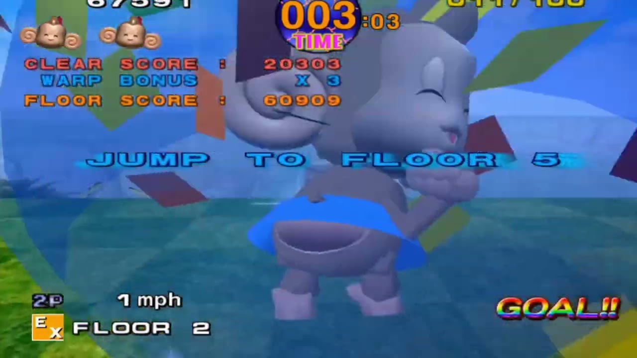 MeeMee Shakes Her Butt to Freshen Up! from Mario Party 9 (Super Monkey Ball)