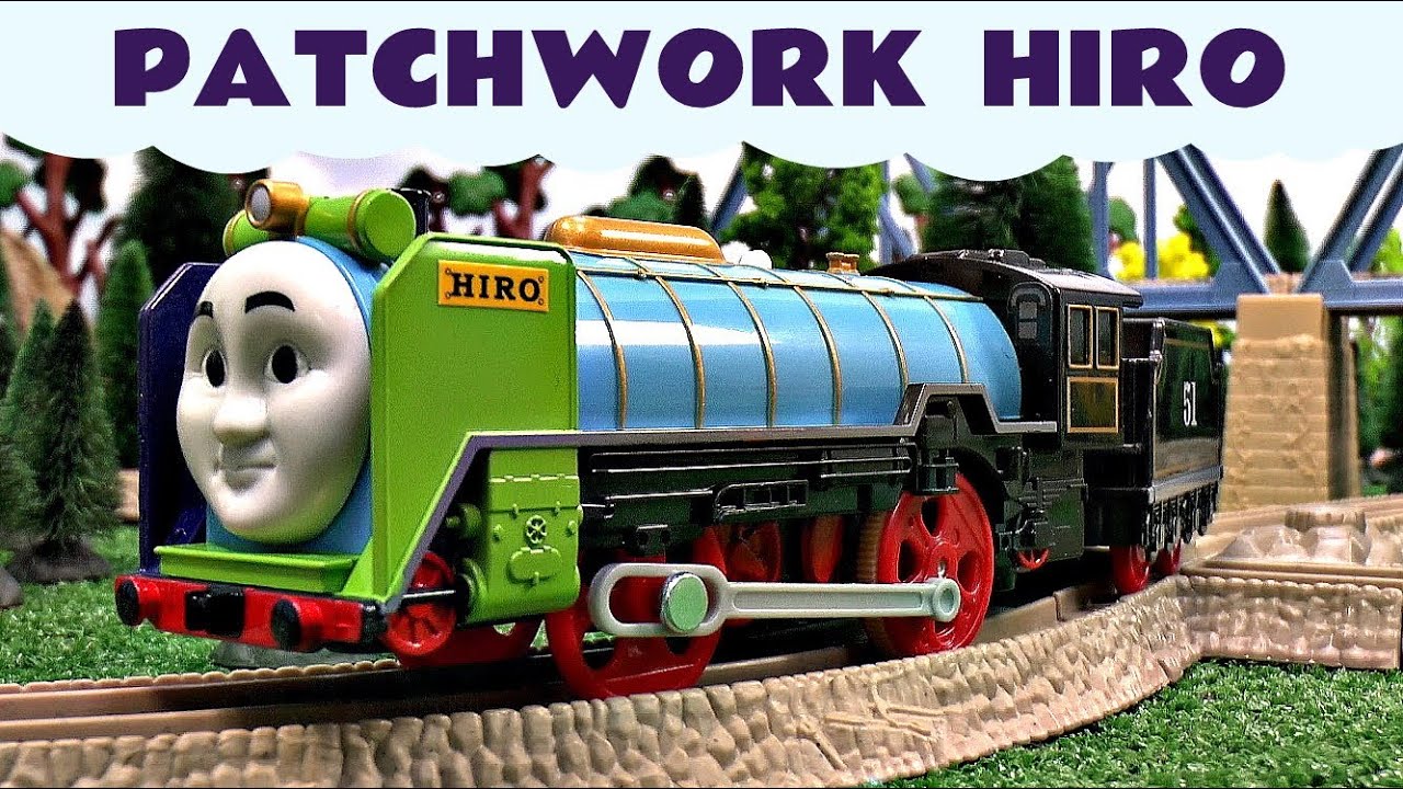 Thomas The Tank Engine Motorized Patchwork Hiro Toy Train