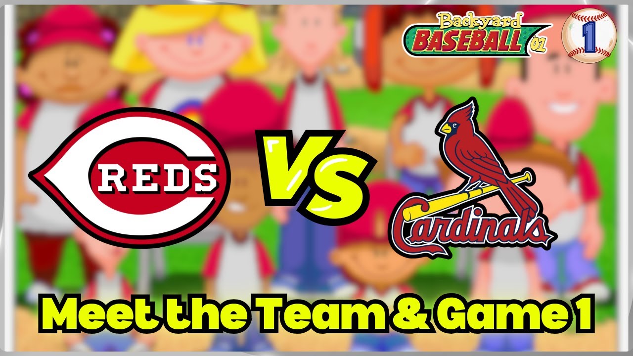 Backyard Baseball 2001 Let's Play: Игра 1 против St. Louis Cardinals | Эпизод 1 | Издание Steam
