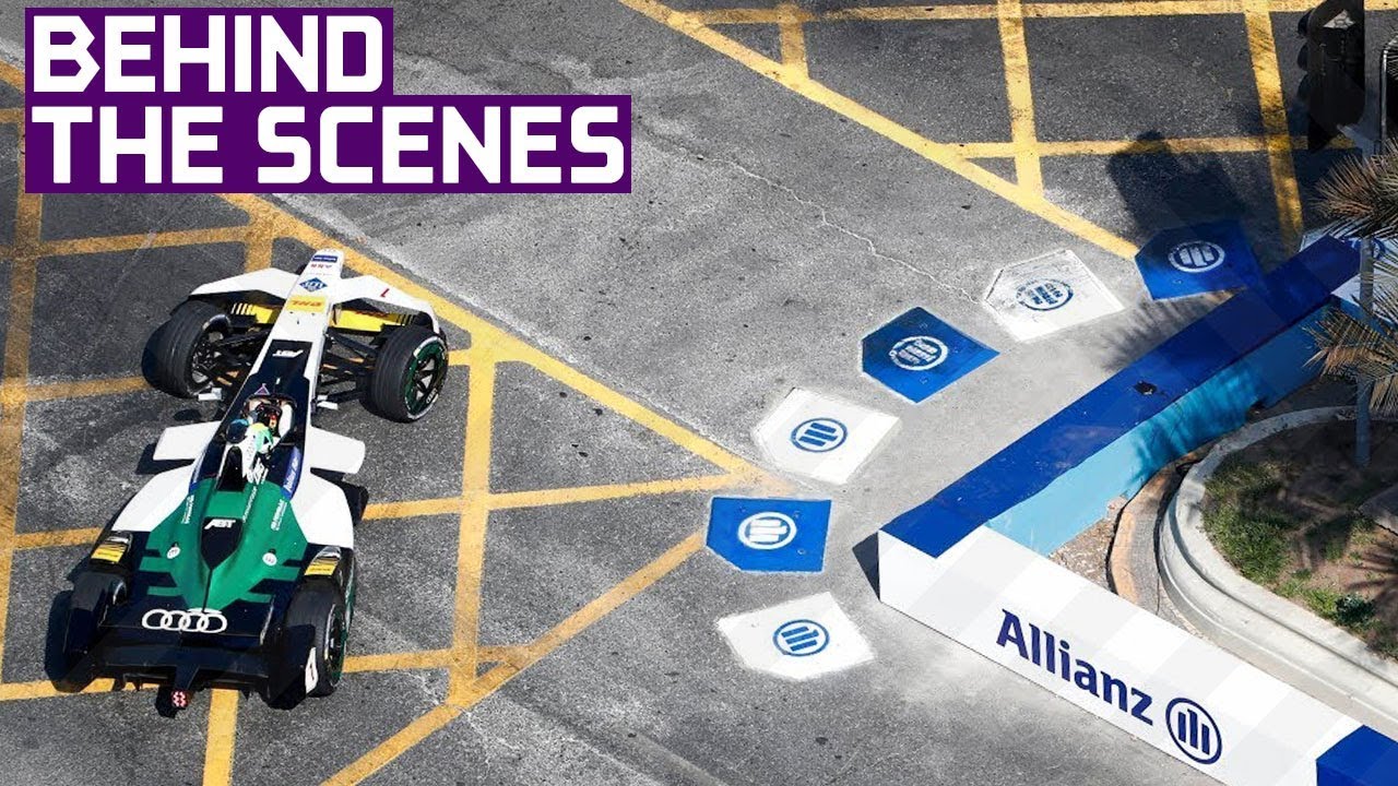 How Street Circuits Are Made - Formula E