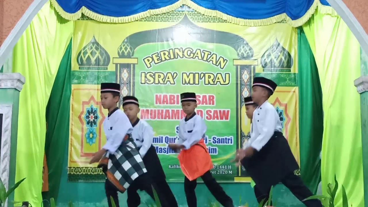 Tarian Islami Isra Mi'raj #kalikemong wadasmalang
