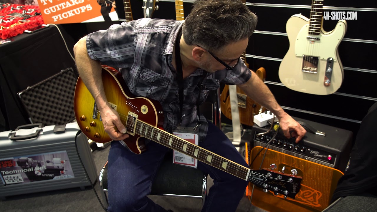 Chris Casello & TV Jones Starwood Humbucker @ Musikmesse 2018