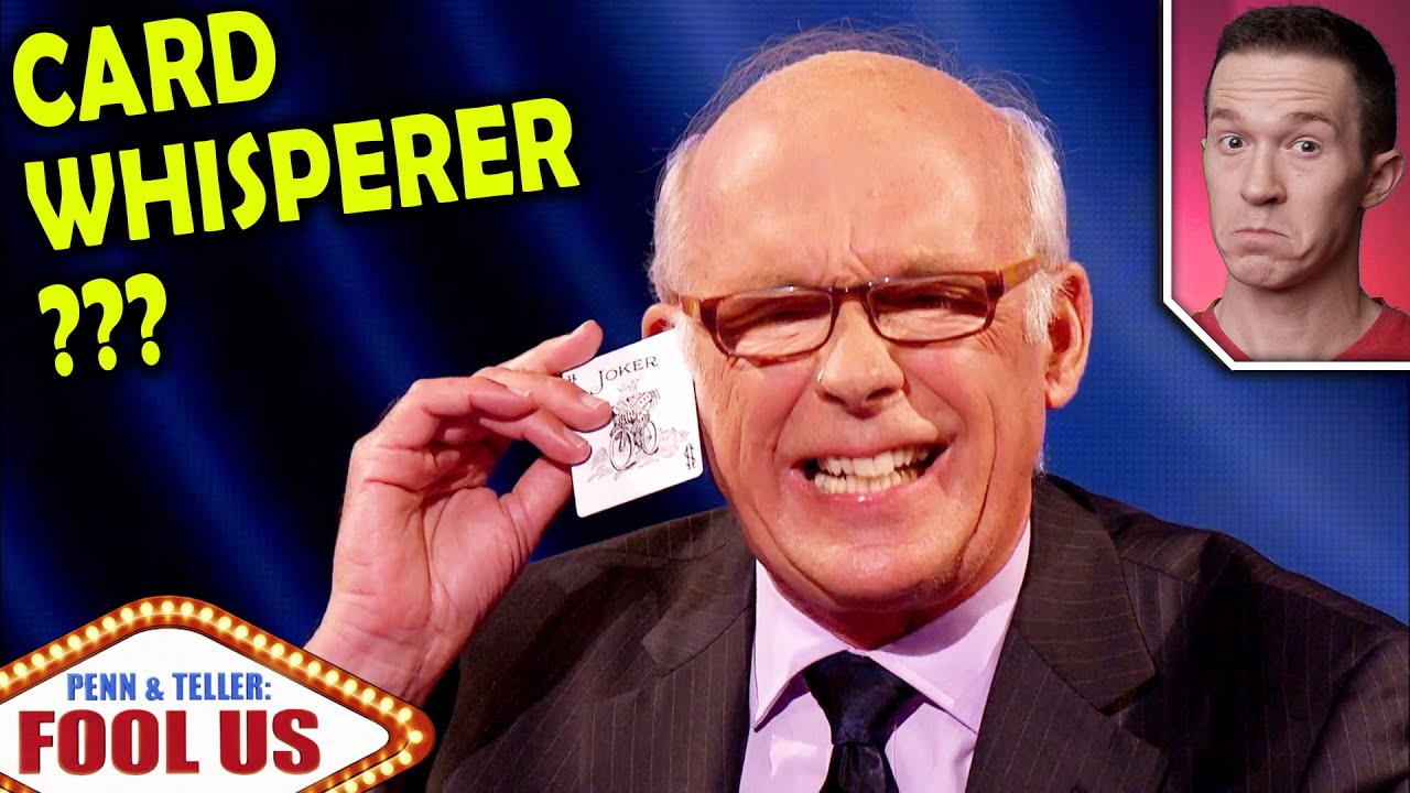 Magician REACTS to Graham Jolley FUNNY & skillful card magic on Penn and Teller FOOL US