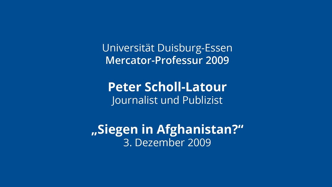 Peter Scholl-Latour: 