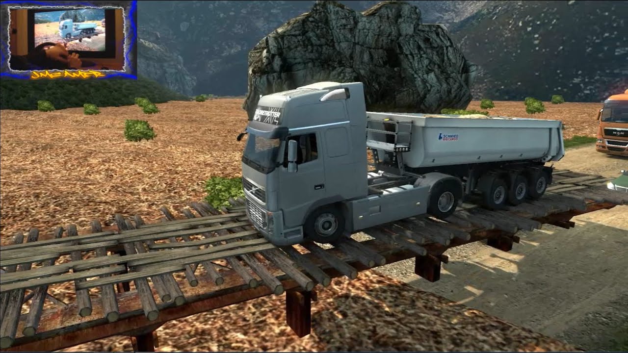 ETS2 2.0 #46 | Rutas Mortales #3 | Destino Berlin Por Los Puentes De  Madera JMGamer