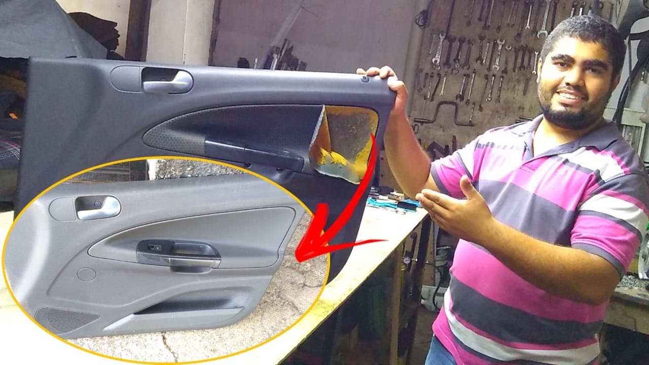 COMO CONSERTAR FORRO DE PORTA DESCOLADO DO GOL G5 G6 E G7! *passo a passo completo*