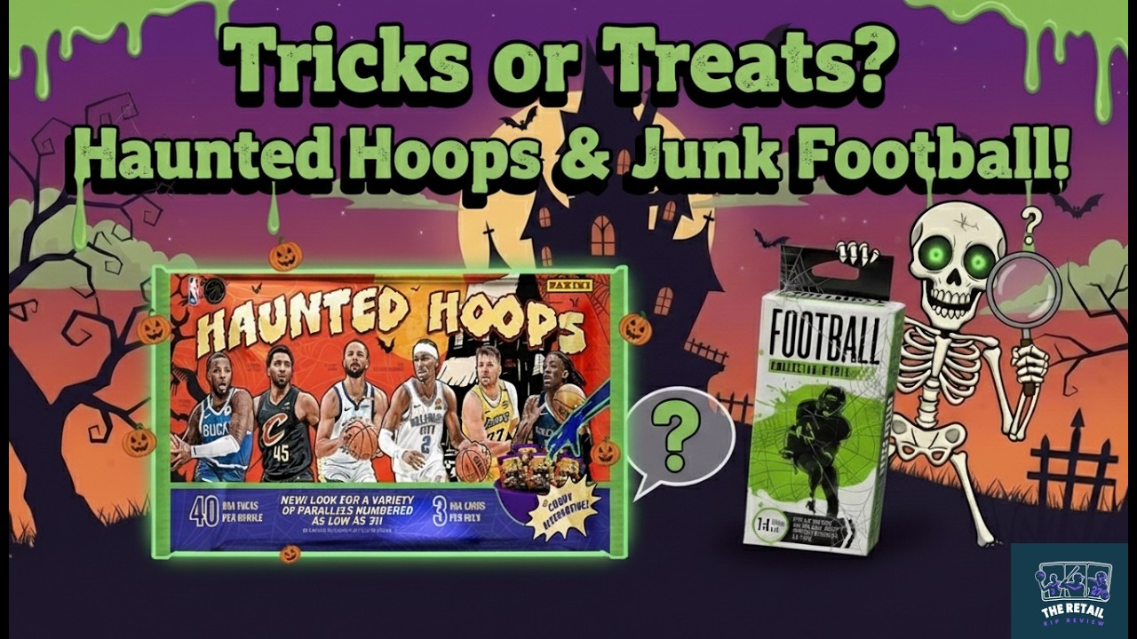 Happy Halloween With 2024-25 Haunted Hoops! We Actually Pulled a Numbered Card!