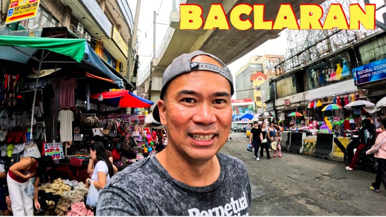 Baclaran,nakakagulat na ngayon.Sumakay kami sa lrt.