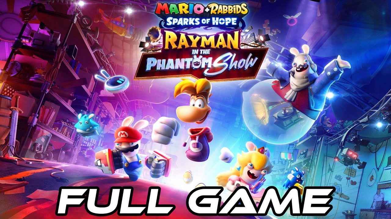 Mario + Rabbids: Rayman in The Phantom Show - FULL GAME - No Commentary