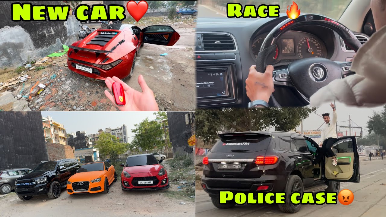 POLICE CASE HOGYA😭STREET R@Ce🔥