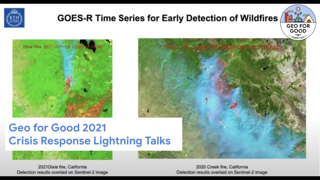 Geo for Good 2021 : Crisis Response Lightning Talks