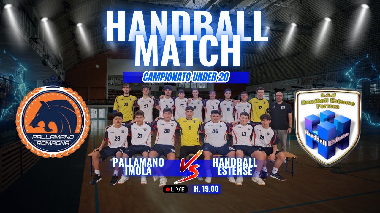 Under 20: Pallamano Romagna vs Handball Estense