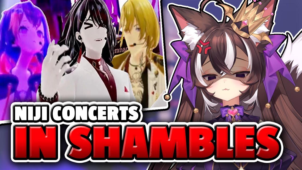 Nijisanji's Concerts Can't Get Anything Right/ Reacting to @parrot4chan