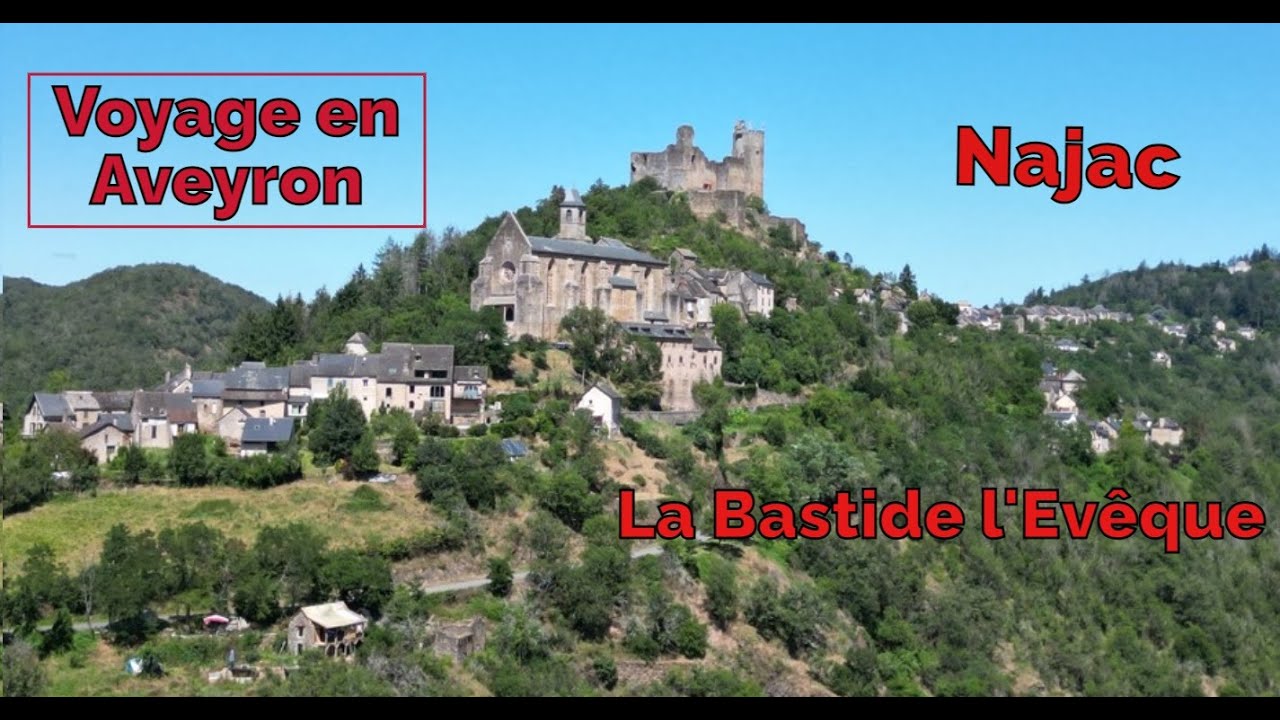 Aveyron2024  partie #1 La Bastide l'Evêque - Najac