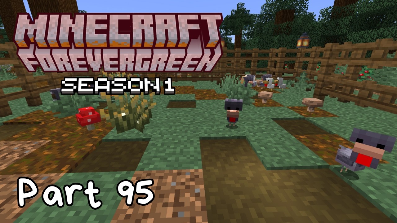 Brand New Chicken Coop | Minecraft Forevergreen S1 P95 | No Commentary