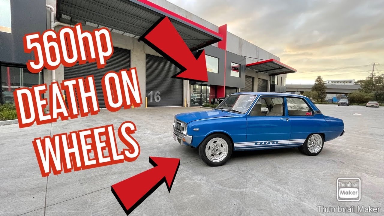 13B Turbo Mazda 1300 Coupe *БЕЗУМНАЯ МОЩНОСТЬ В МАЛЕНЬКОМ АВТОМОБИЛЕ*