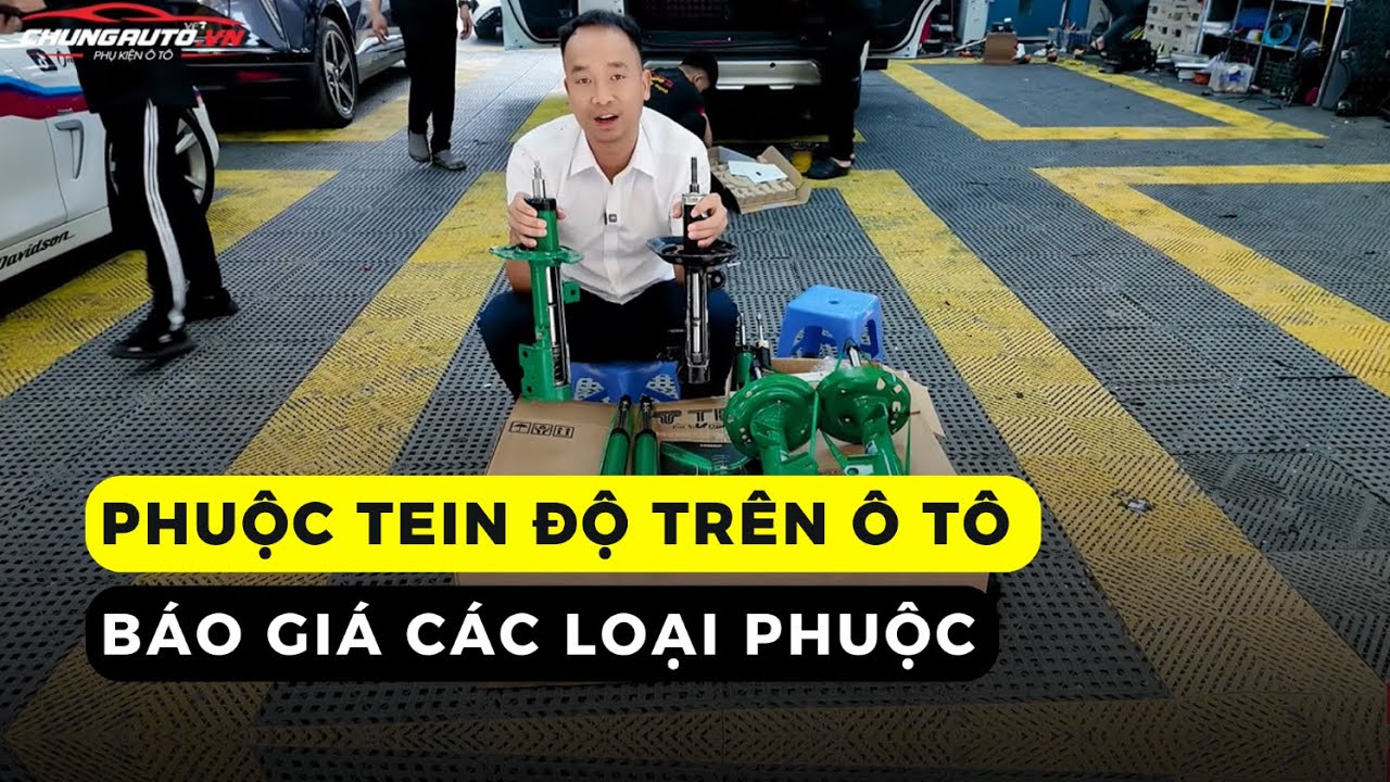 Giới thiệu phuộc Tein độ trên ô tô - Báo giá các loại phuộc độ ô tô