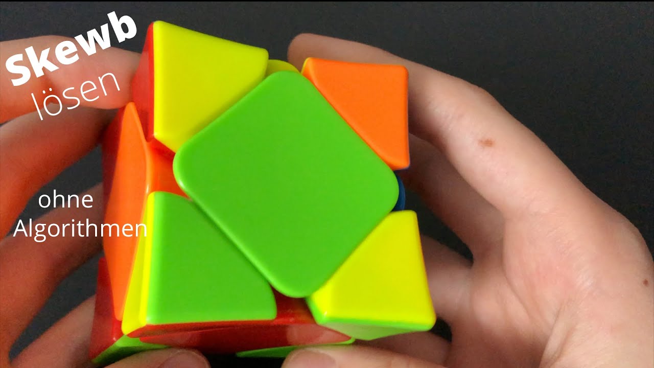 Skewb einfach ohne Notationen lösen