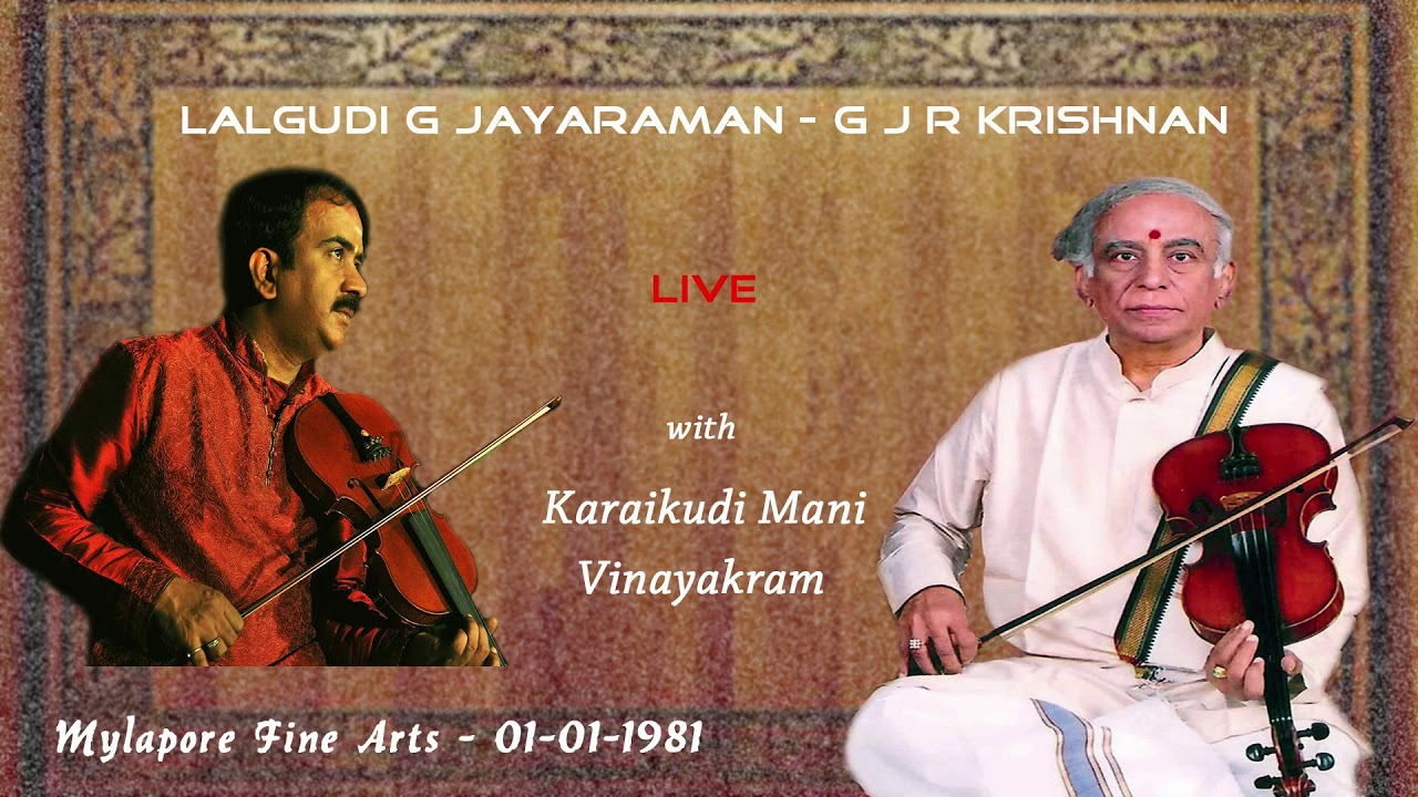 LALGUDI, GJRK, KK.MANI, TH VINAYAKARAM - MFAC - 01.01.81