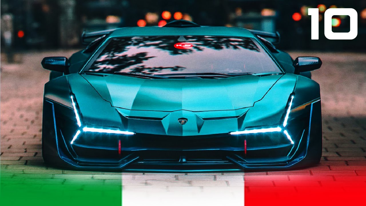 10 New Best ITALIAN SUPERCARS for 2020 - 2021 | Lambo, Ferrari, Pagani, Pininfarina...
