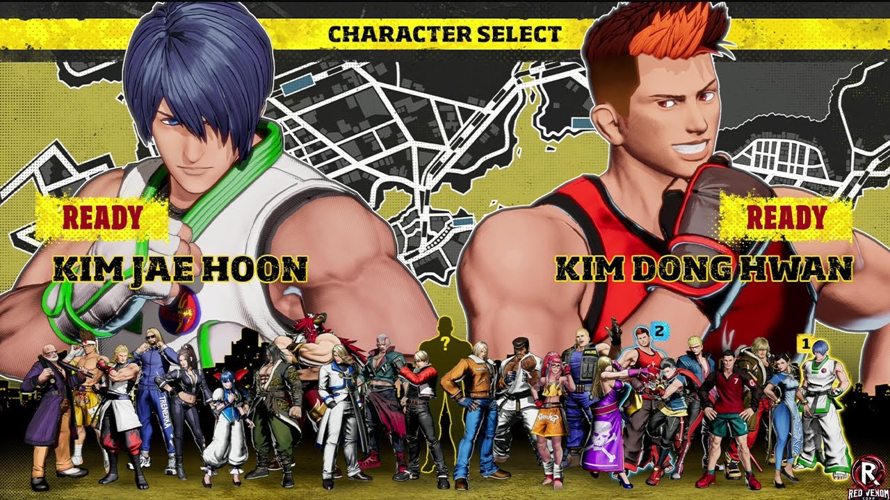 Fatal Fury: City of the Wolves - All Characters & Colors + Stages & DLC (Kim Jea Hoon) *Updated*
