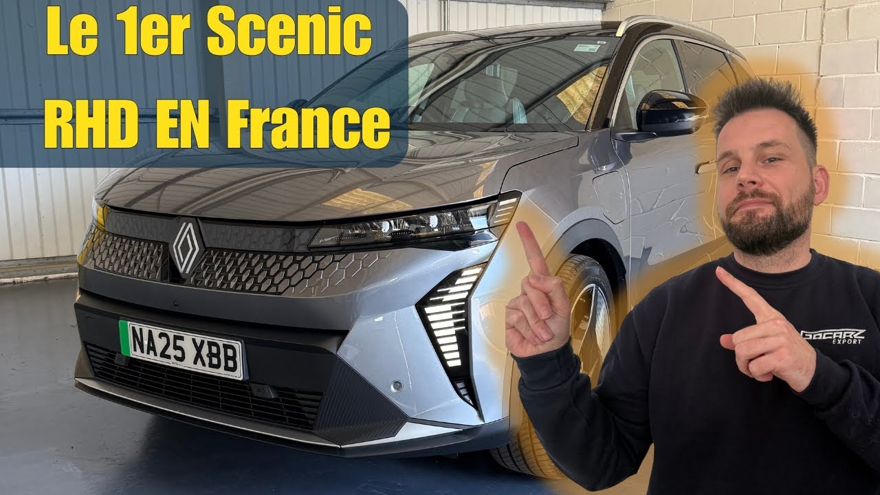 Renault Scénic Électrique : Une Révolution RHD en France