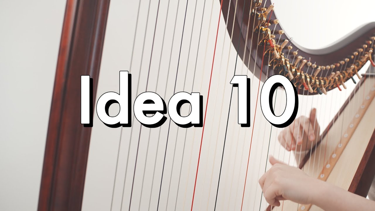 Relaxing Harp Music – Idea 10 by Gibran Alcocer (Harp Cover)