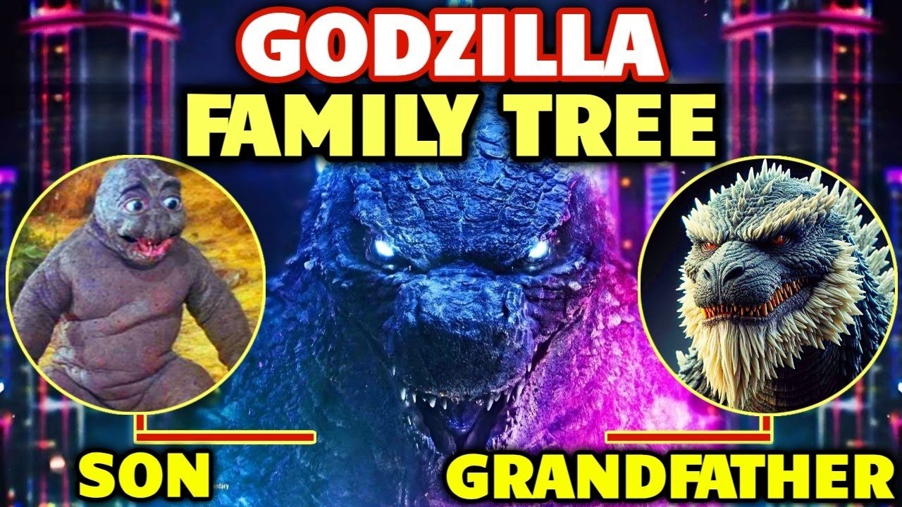 Entire Godzilla Family Tree - Explored In Detail