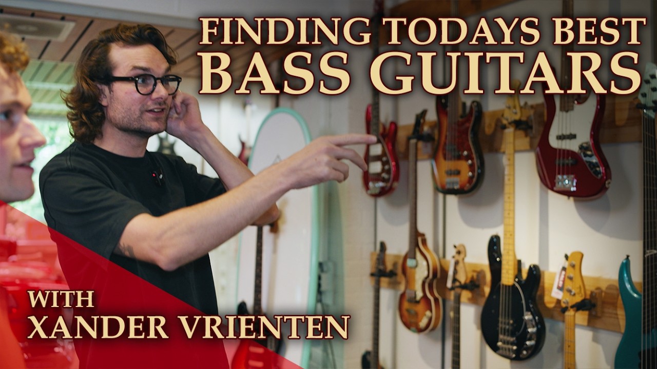 Xander Vrienten Chooses His Favourite Modern Basses In The Store