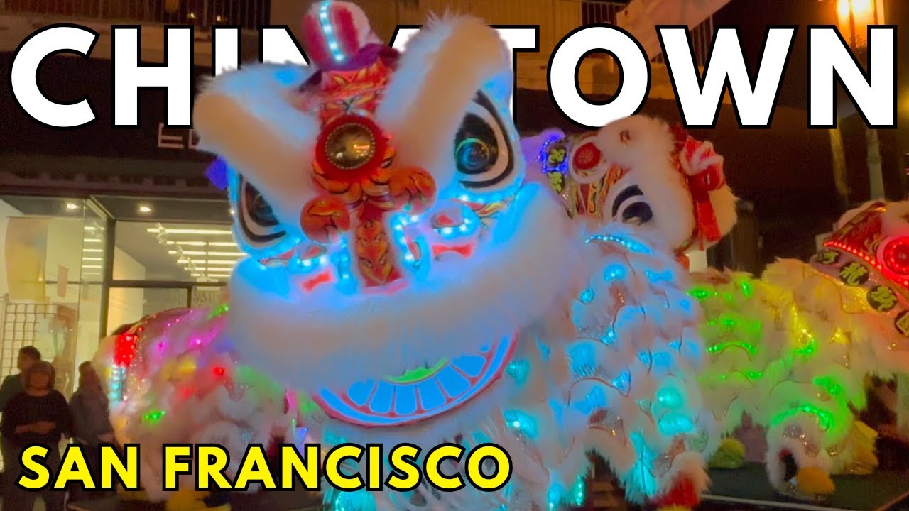 Chinatown LED Lion Dance in San Francisco
