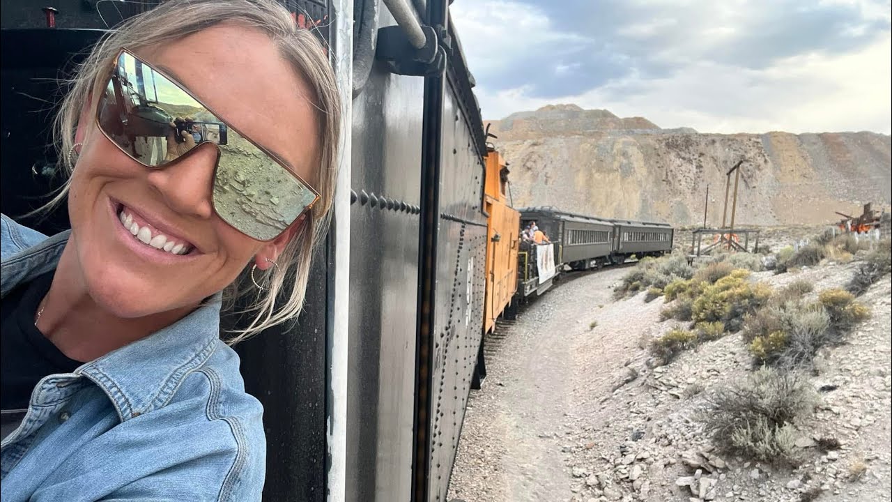 EPIC STEAM LOCOMOTIVE CAB RIDE || Nevada Northern Railway #93
