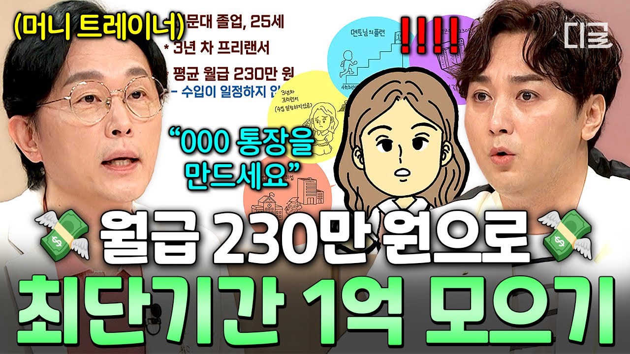 [#프리한닥터W] 월 230만 원으로 가장 빠르게 1억 달성🔥 역대급 물가 상승 시대의 사회초년생으로 살아남기💥