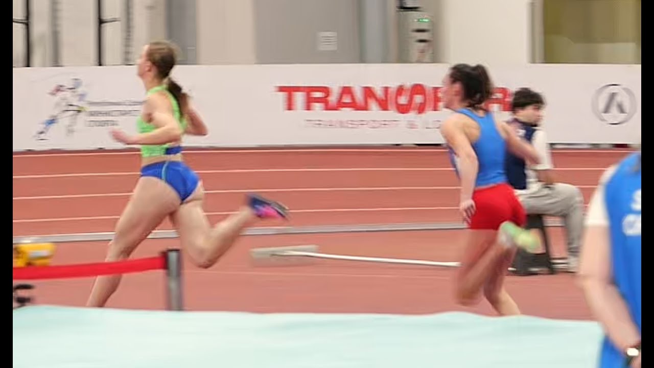Zala Istenič SLO 60 m Women 7.29 1st Place  60 m men Strahinja Jovančević SRB Tromeč Beograd 2026