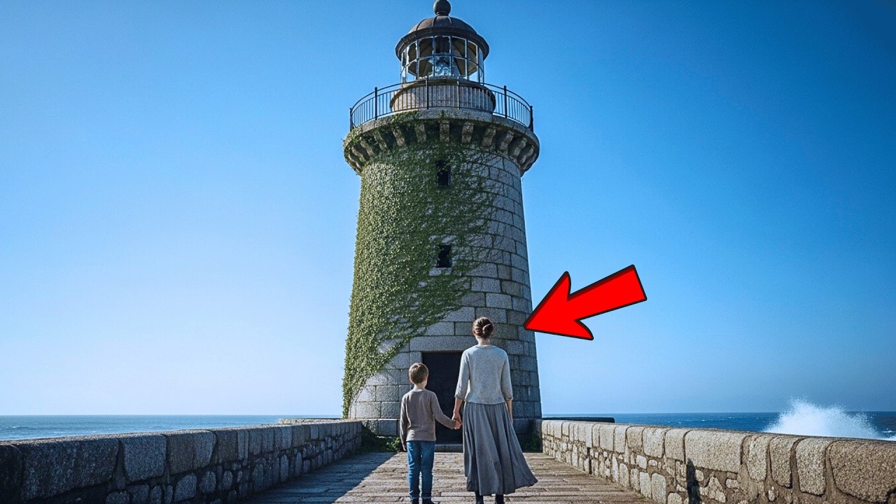 La Viuda Se Fue a vivir al faro abandonado — Y la estufa siempre estaba llena de leña nueva