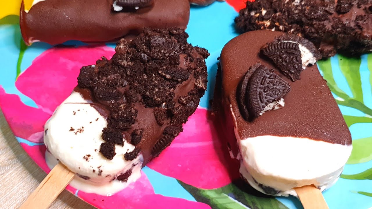 ארטיק אוראו מ-3 מרכיבים בלבד Oreo popsicles are amazing 🧁מטבח בקלי קלו  ליהי קרויץ