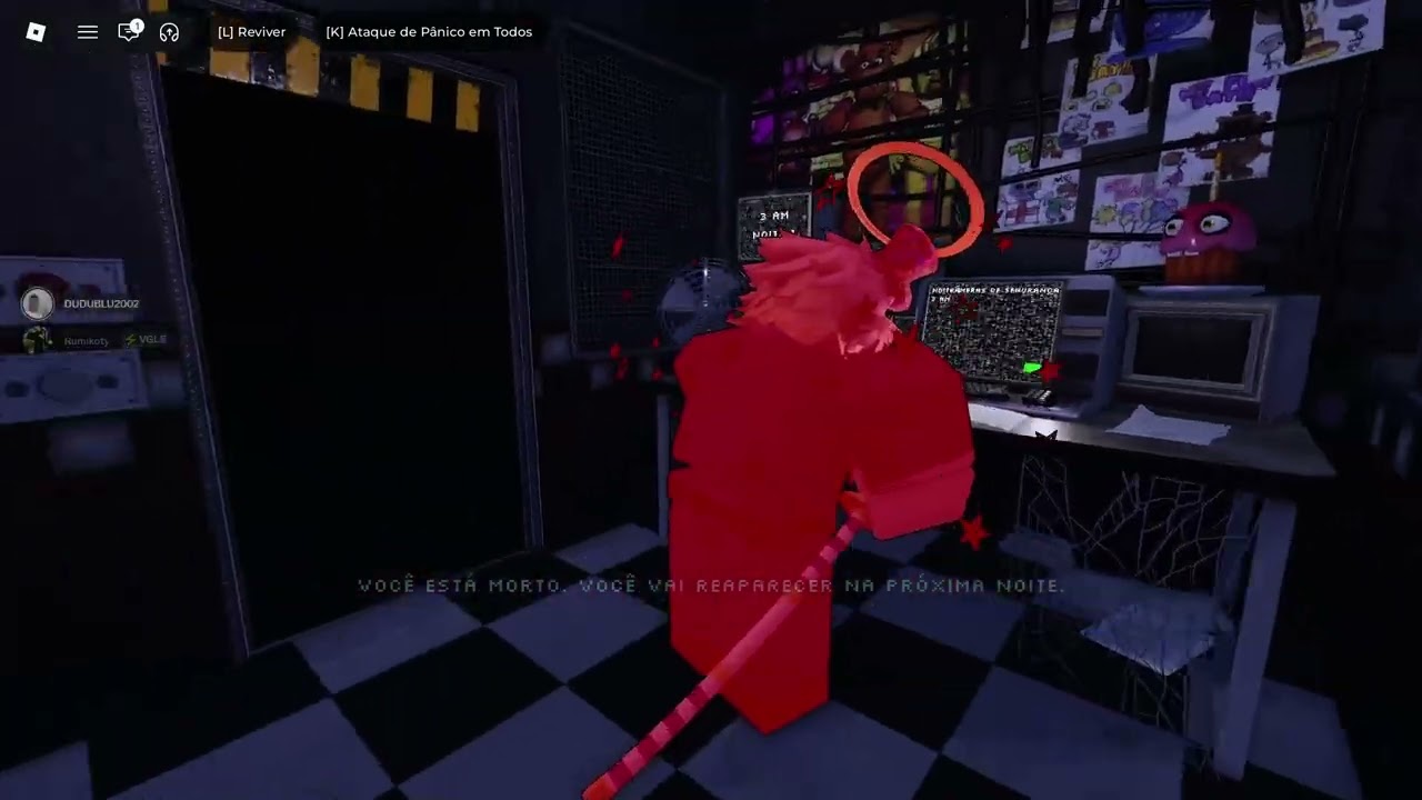Jogando ROBLOX com amigo