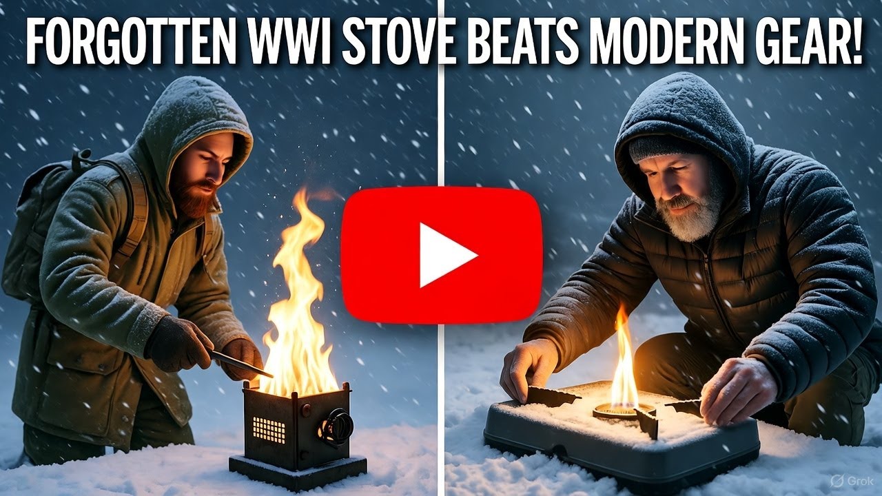 Campers Fail Without the WWII Pocket Stove &mdash; Tiny Metal Stoves Kept Soldiers Fed in Snow; Your Stove