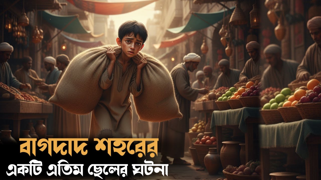 বাগদাদ শহরের একটি এতিম ছেলের ঘটনা।ইসলামিক ঘটনা ইসলামিক গল্প 