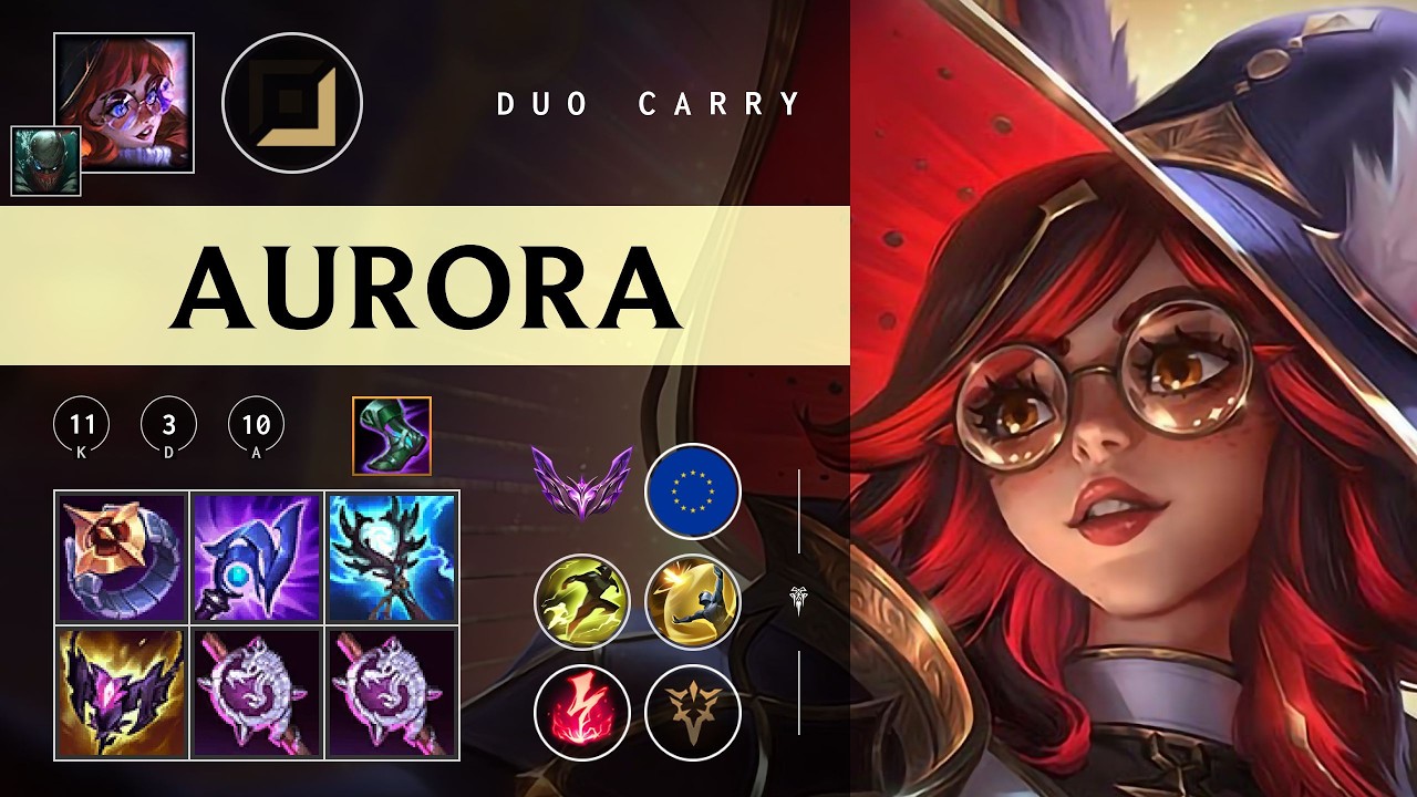Aurora Carry vs Kai'Sa - EUW Master Patch 26.03