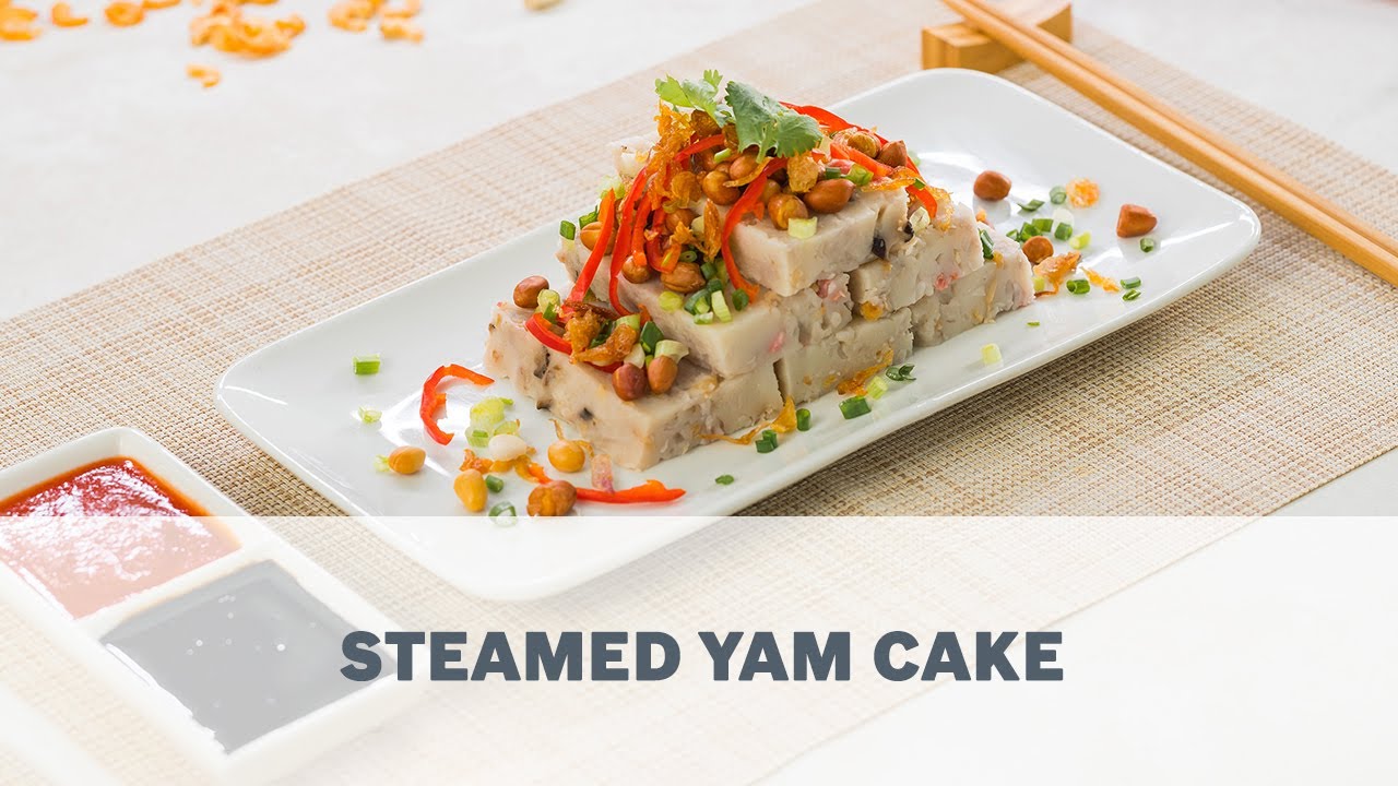 Steamed Yam Cake (Orh Kueh) - Cooking with Bosch