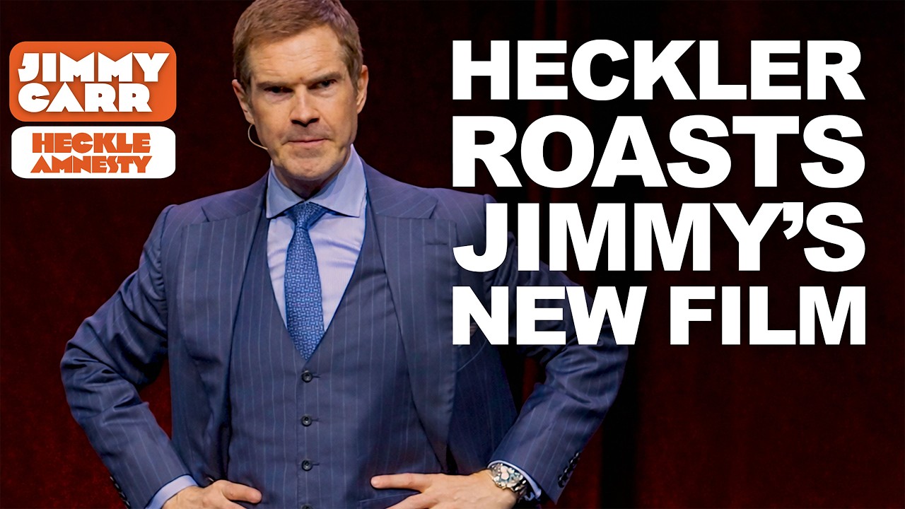 Bold Heckler *Tries* to ROAST Jimmy's New Film - It Doesn't End Well For Her!