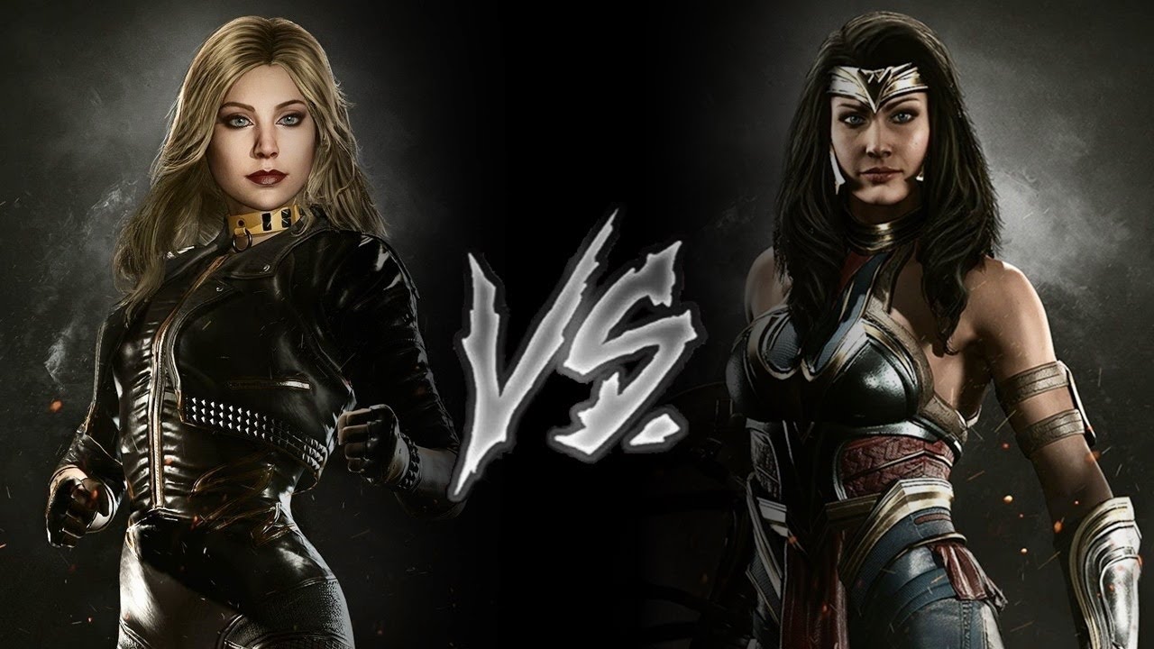 Injustice 2 - Black Canary Vs. Wonder Woman (VERY HARD)