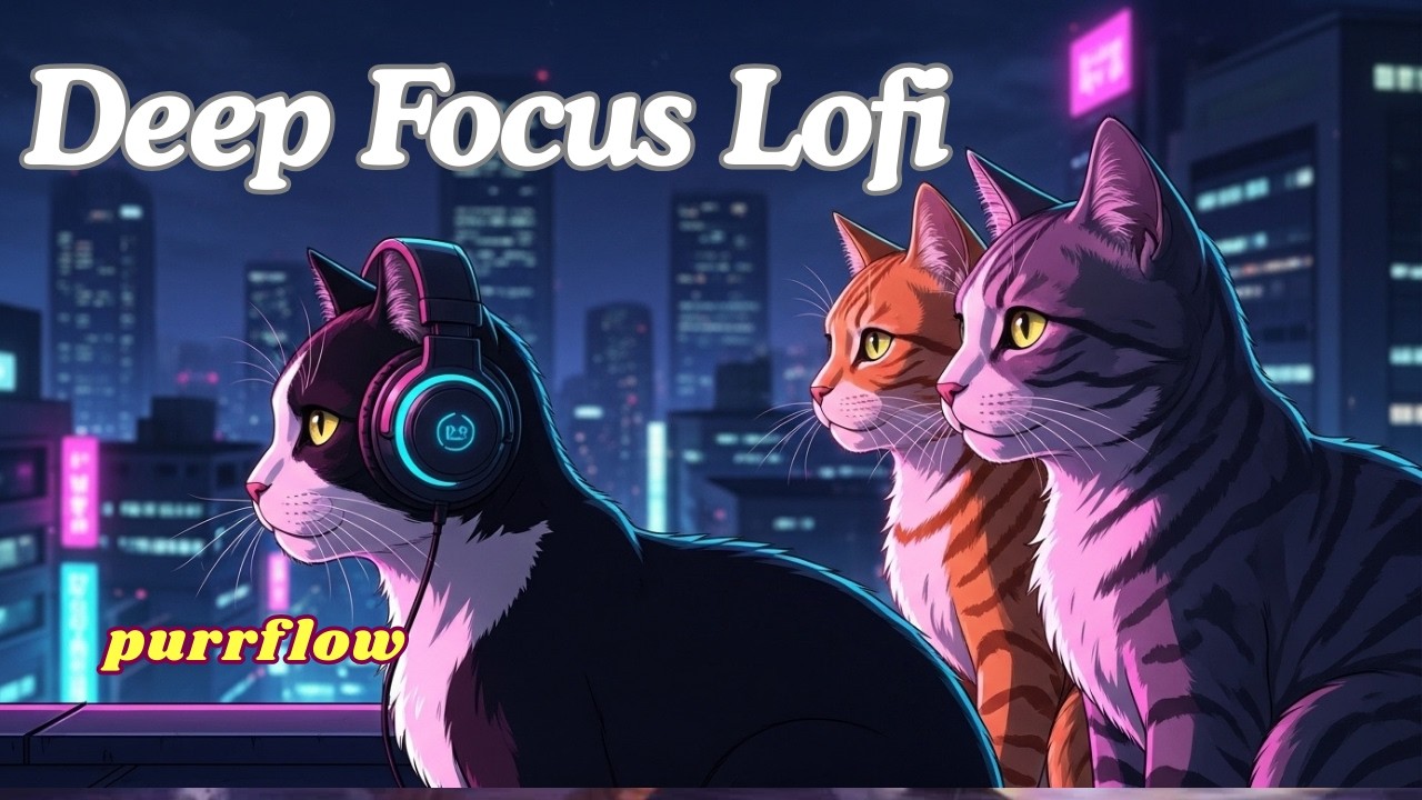 purrflow — seoul rooftop [full EP] 💫 lofi beats for late nights & focus