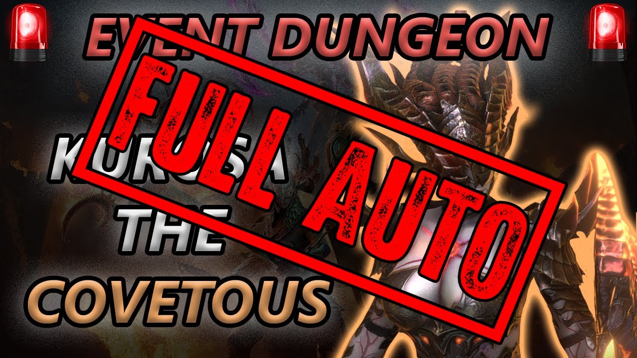 HOW TO BEAT THE EVENT DUNGEON | KUROSA THE COVETOUS | Raid Shadow Legends Dungeon Guide