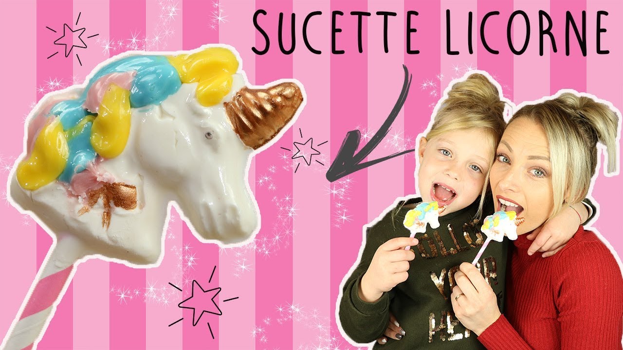 ♡&bull; SUCETTE LICORNE | RECETTE KAWAII &bull;♡