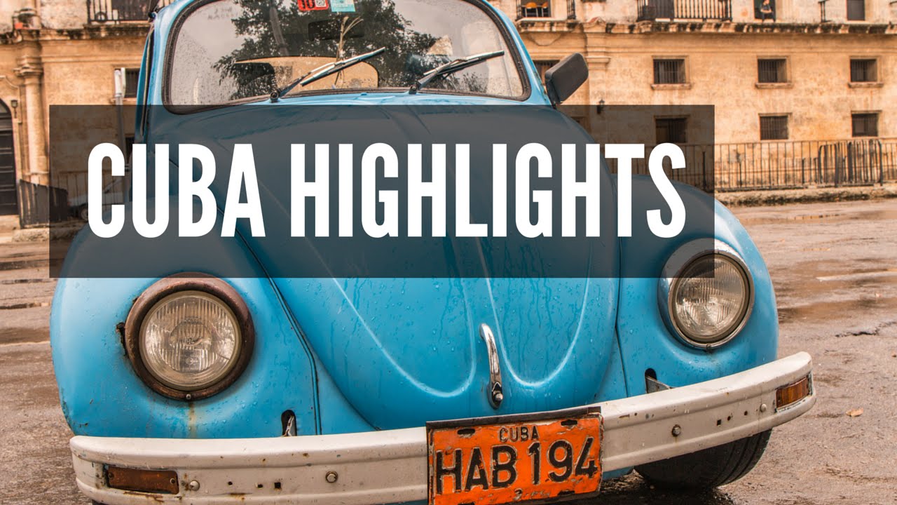 Highlights from a road trip in Cuba