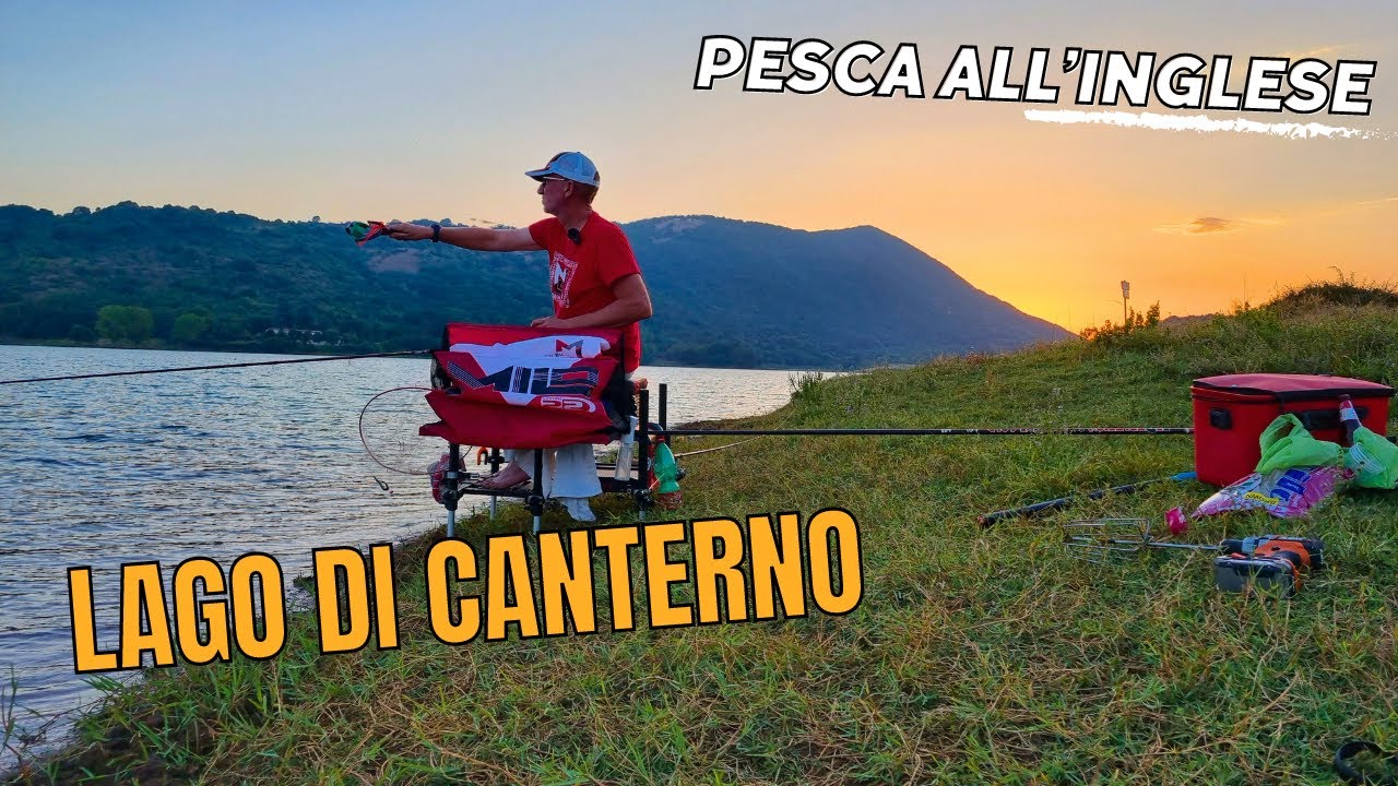 LA PESCA NEL LAGO DI CANTERNO