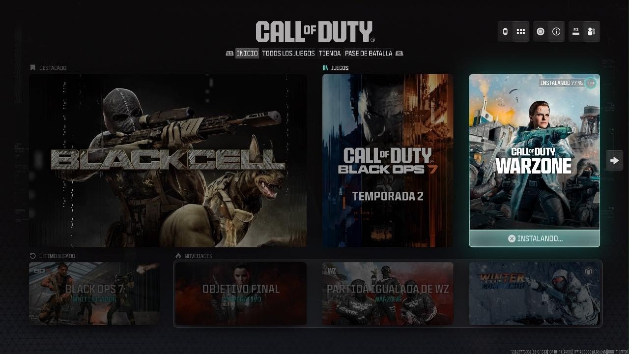 He vuelto a warzone Wey