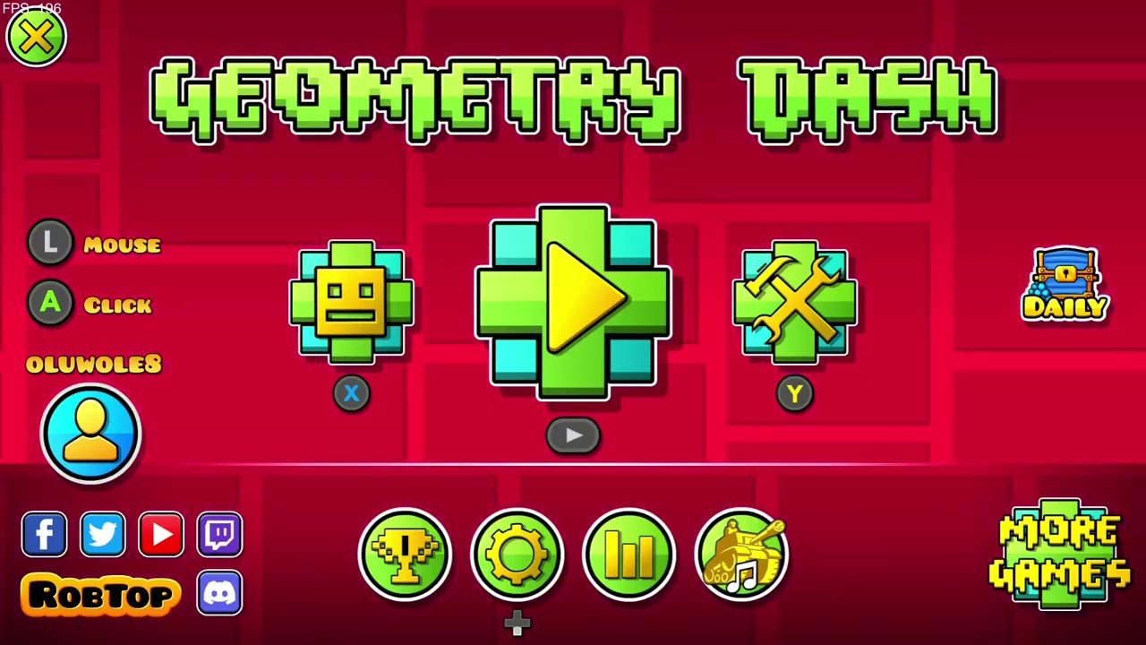 Geometry Dash How Many Levels Can I Beat In a Row?