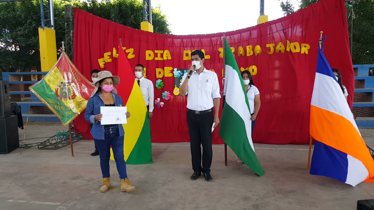 ACTO CÍVICO EN HOMENAJE AL 1° DE MAYO -